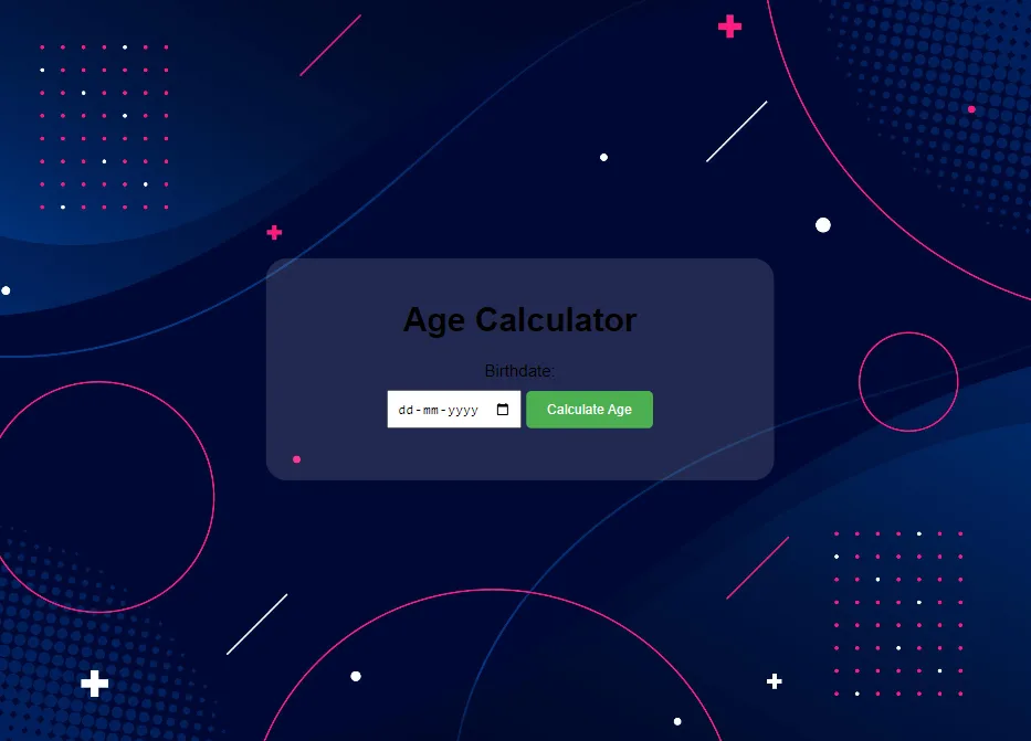 Age Calculator — 1